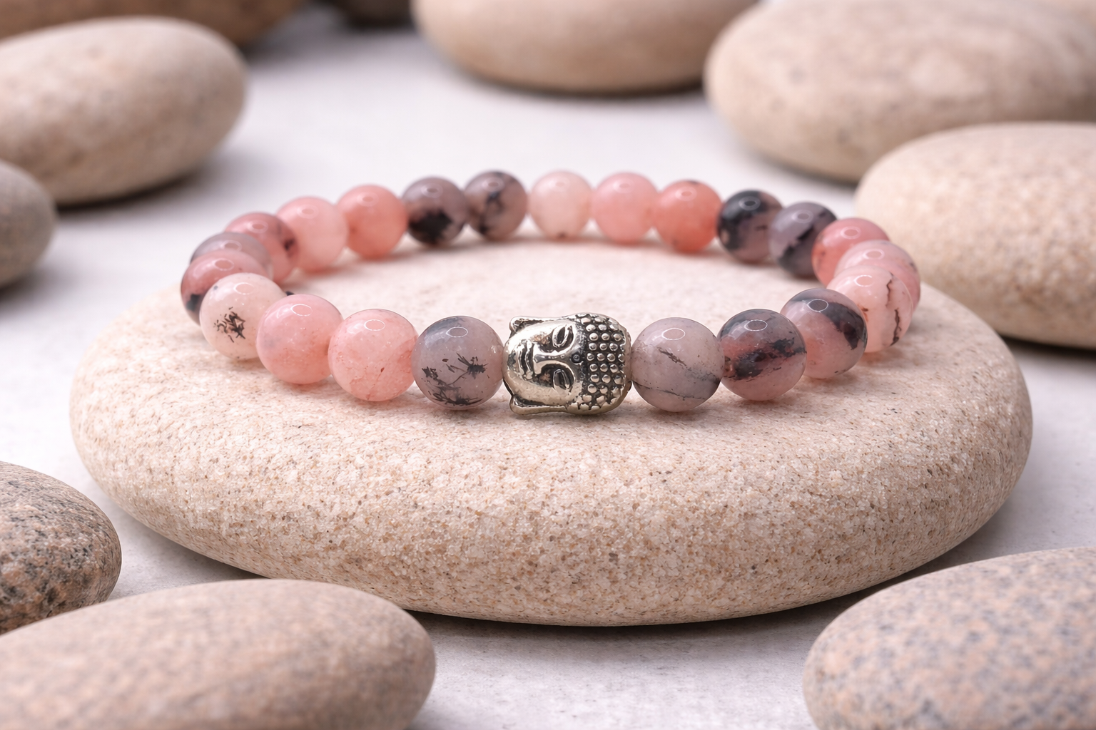 Pink Opal Emotional Balance Bracelet