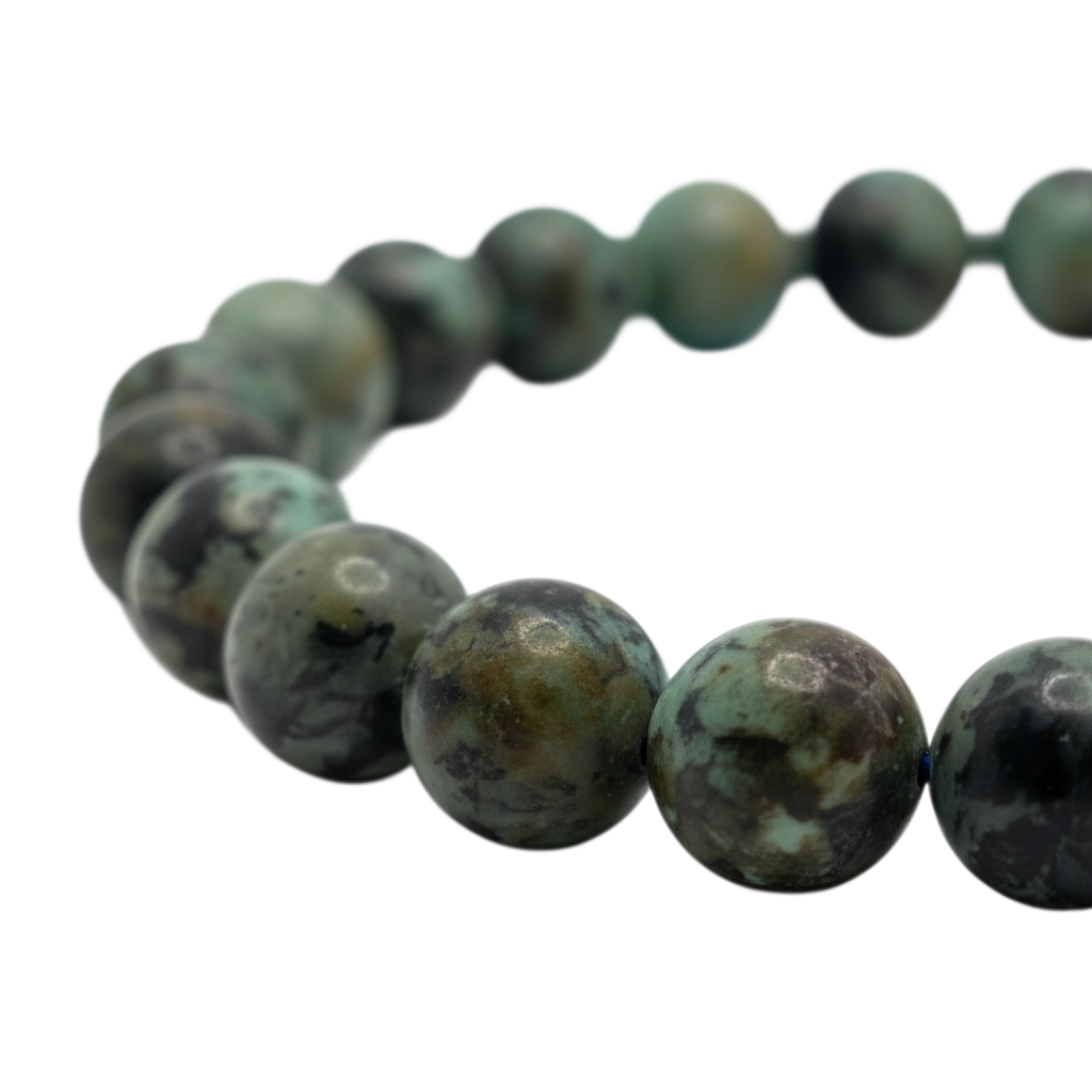 African Turquoise Buddha Bracelet