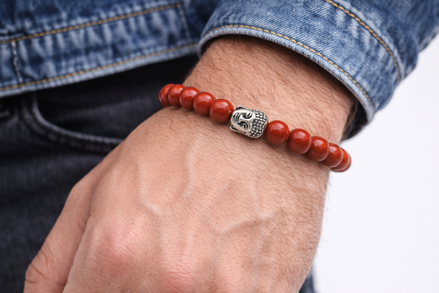 Red Jasper Strength Bracelet