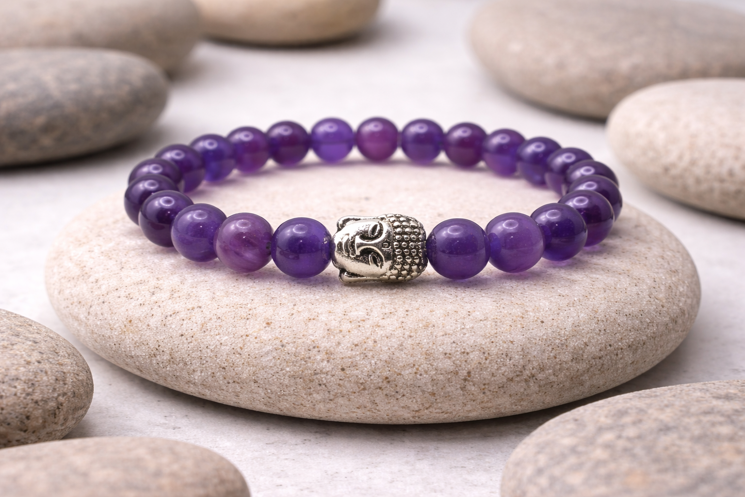 Amethyst Healing Energy Bracelet